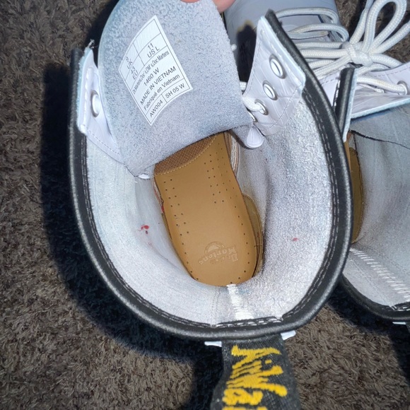 Doc Martens- 1460 W Patent Leather Croc Emboss - Picture 4 of 11